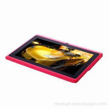 7-inch Google's Android Tablet PCs with 3.7V, 1700mAh Battery and 800 x 480p Resolution